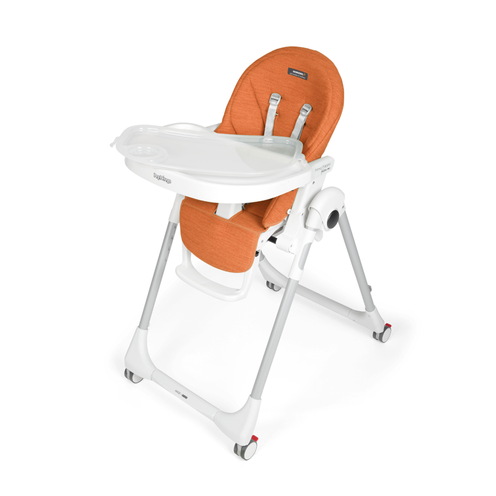 Scaun de masa 2 in 1 prima Pappa Zero Follow Me 0-15 Kg wonder orange portocaliu Peg Perego - 1 | YEO