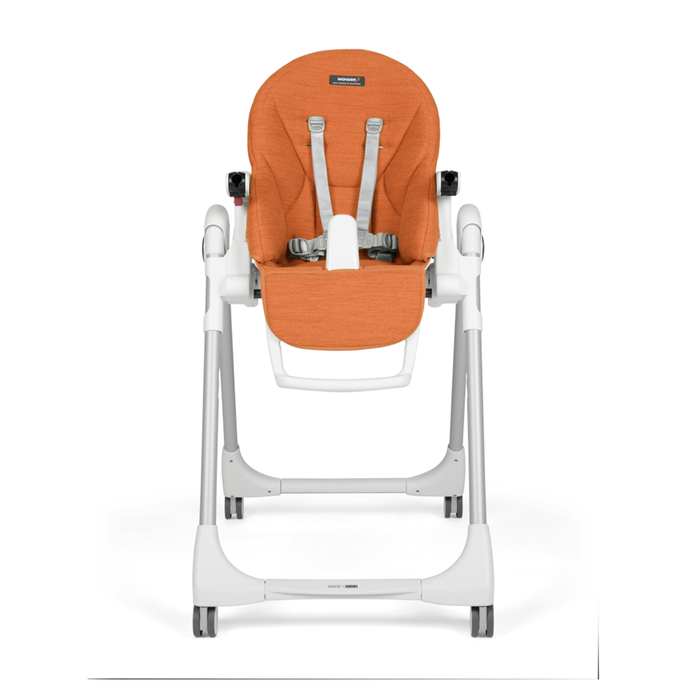 Scaun de masa 2 in 1 prima Pappa Zero Follow Me 0-15 Kg wonder orange portocaliu Peg Perego - 2 | YEO