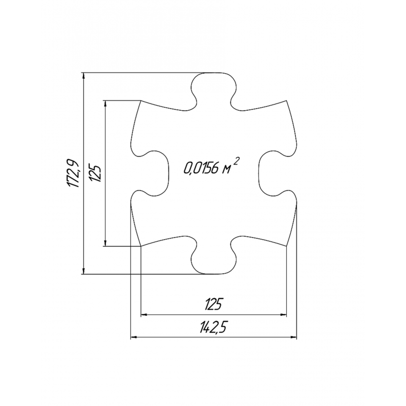 Set covorase ortopedice senzoriale puzzle mini puzzle Muffik