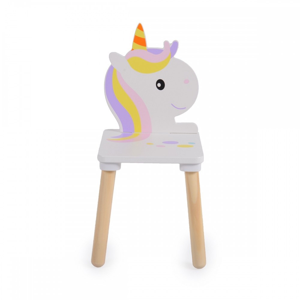 Set masuta cu 2 scaunele din lemn Moni Unicorn Camera imagine noua responsabilitatesociala.ro