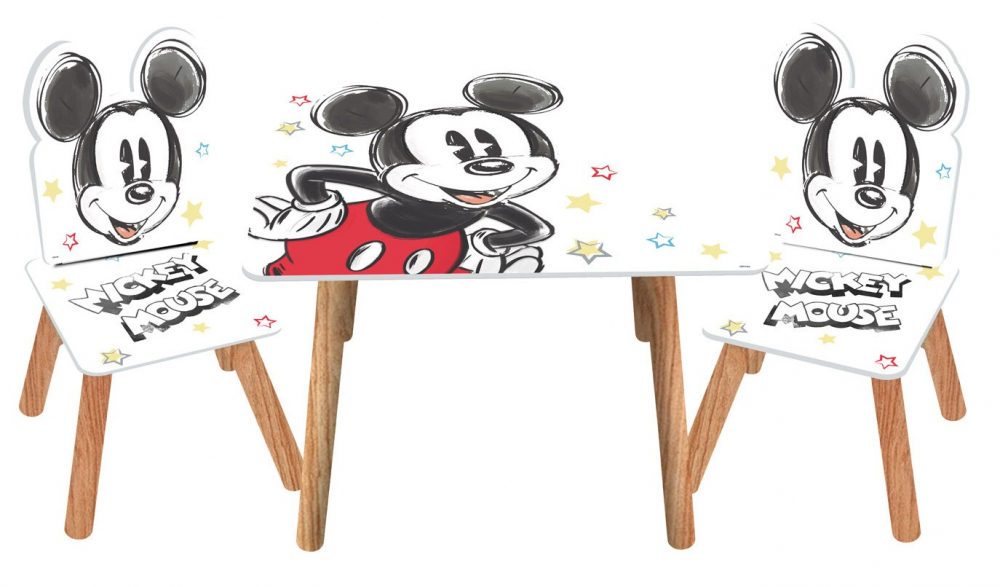 Set masuta si 2 scaunele Mickey Camera copilului 2023-11-29