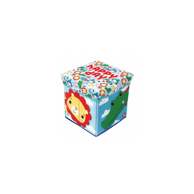 Taburet Pentru Depozitare Jucarii Fisher Price Happy Day