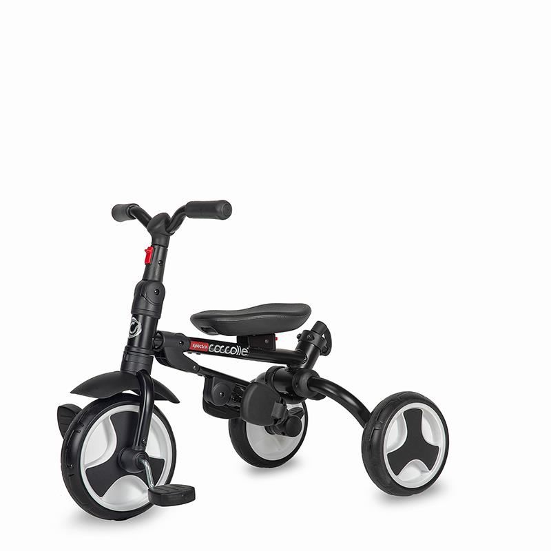 Tricicleta ultrapliabila Coccolle Spectra Plus Air roti din cauciuc plin Turquoise Tide Air imagine noua responsabilitatesociala.ro