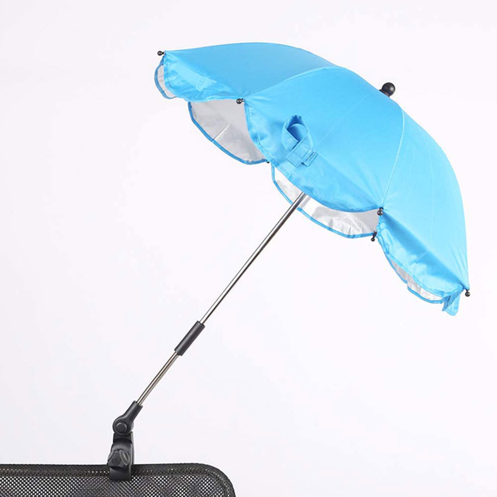 Umbrela pentru carucior albastru 65.5cm - 2