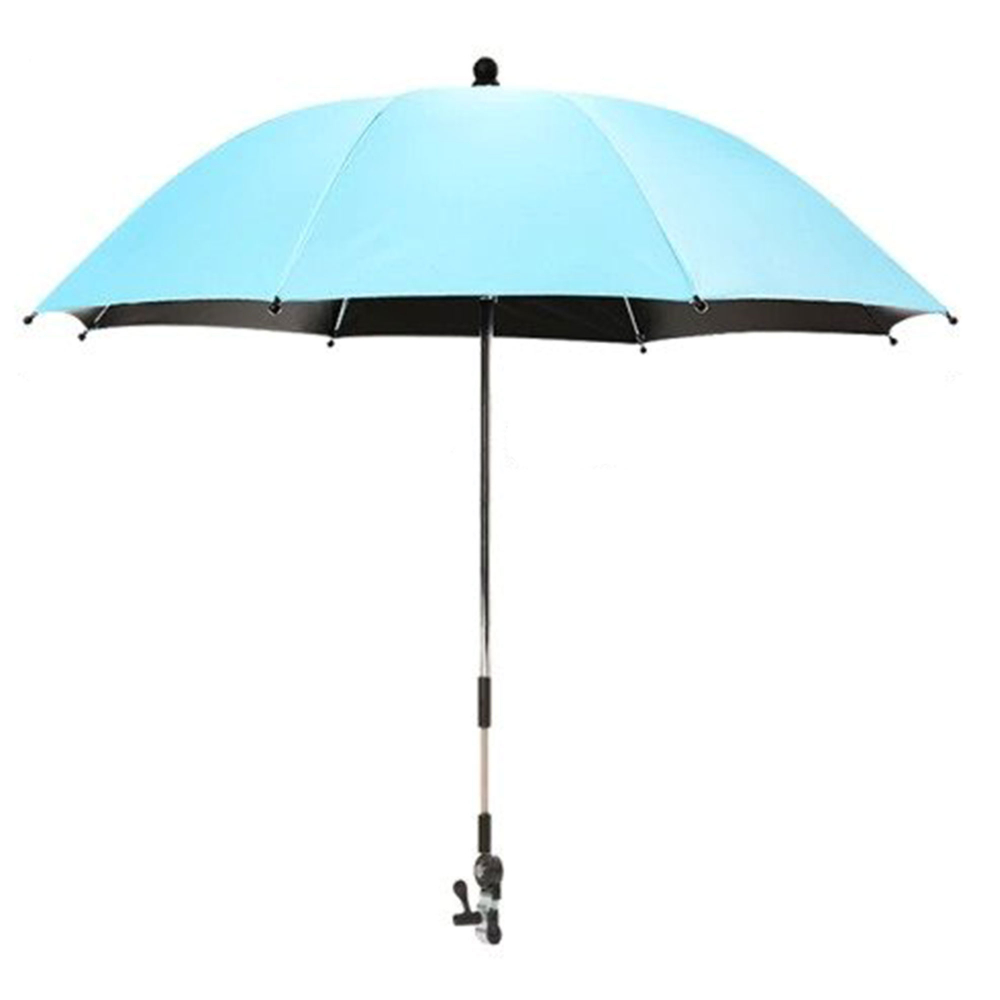 Umbrela pentru carucior albastru 75cm