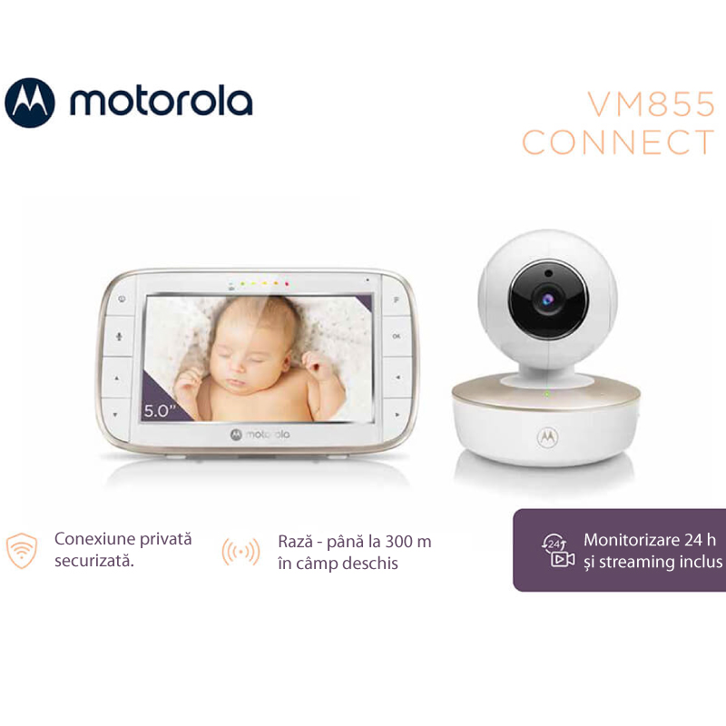 Video monitor digital + Wi-Fi Motorola VM855 Connect - 2 | YEO