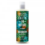 Balsam natural hidratant cu cocos pentru par normal sau uscat Faith in Nature 400 ml
