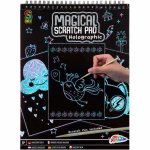 Caiet A4 fise razuibile magical Scratch Pad Grafix Holografic