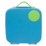 Caserola compartimentata Lunchbox b.box albastru cu verde