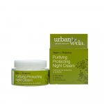 Crema de noapte protectiva cu ulei de neem pentru ten gras Purifying Urban Veda 50 ml