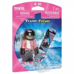 Figurina femeie pe snowboard
