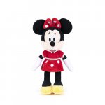 Jucarie de plus Disney Minnie cu rochita rosie 35 cm