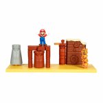 Set de joaca desert cu figurina 6 cm Nintendo Mario