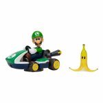 Figurina Spin Out Mario Kart 6 cm Luigi Nintendo Mario