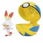 Figurina Clip N Go Pokemon Rowlet nest ball 2