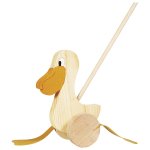 Pelicanul prietenos jucarie de impins pentru bebelusi