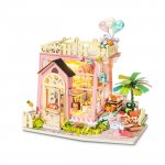 Puzzle 3D minicasuta holiday party time Rolife DG153