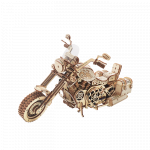 Puzzle 3D motocicleta cruiser Rokr lemn 420 piese LK504