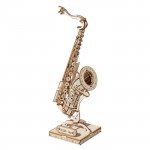 Puzzle 3D saxophone Rolife lemn 136 piese TG309