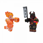 Set 2 figurine Heroes of Robloxia Roblox celebrity