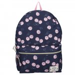 Rucsac Milky Kiss Young Wild and Free Navy 39x29x12 cm Vadobag