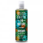 Sampon natural hidratant cu cocos pentru par normal sau uscat Faith in Nature 400 ml