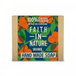 Sapun natural solid cu portocala Faith in Nature 100 gr
