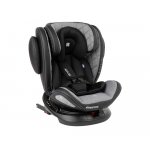 Scaun auto 0-36 kg cu sezut reversibil si isofix KikkaBoo Stark Light Grey