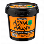 Scrub delicat pentru corp cu sare de mare Aloha Hawaii Beauty Jar 200 g