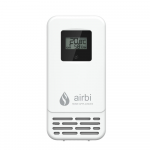 Senzor pentru temperatura si umiditate afisaj LCD alb AirBi BI1010