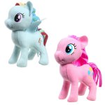 Set 2 jucarii din plus My Little Pony Rainbow Dash Pinkie Pie 13 cm