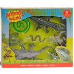 Set 6 figurine din cauciuc reptile