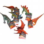Set 6 figurine dinozauri din cauciuc diverse modele 13 - 17 cm