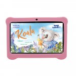 Tableta copii SMART TabbyBoo Koala (2022) 2GB RAM Android 10 GoFast cu control parental Wi-Fi ecran 7inch dual pink