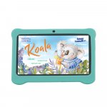 Tableta copii SMART TabbyBoo Koala (2022) 2GB RAM Android 10 GoFast cu control parental Wi-Fi ecran 7inch dual turquoise