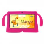 Tableta copii SMART TabbyBooMango (2022) 2GB RAM Android 10 GoFast cu control parental Wi-Fi ecran 7inch dual dark pink