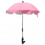 Umbrela pentru carucior roz 65.5cm