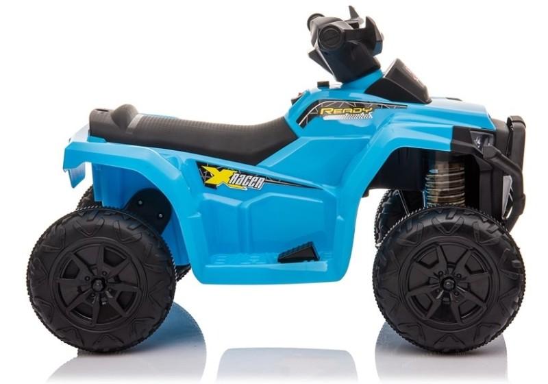 ATV Quad electric pentru copii XH116 LeanToys 5705 albastru-negru 5705 imagine noua responsabilitatesociala.ro