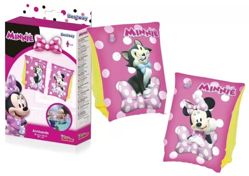 Aripioare de inot pentru copii Minnie Mouse roz Bestway BESTWAY