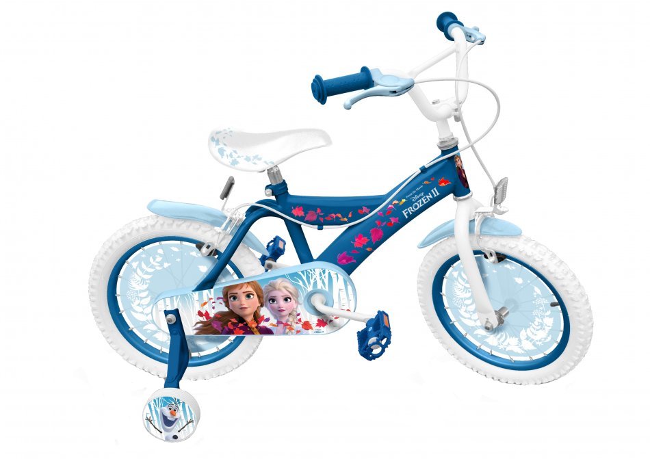 Bicicleta Stamp Disney Frozen 16 inch pentru fetite Bicicleta imagine 2022 protejamcopilaria.ro