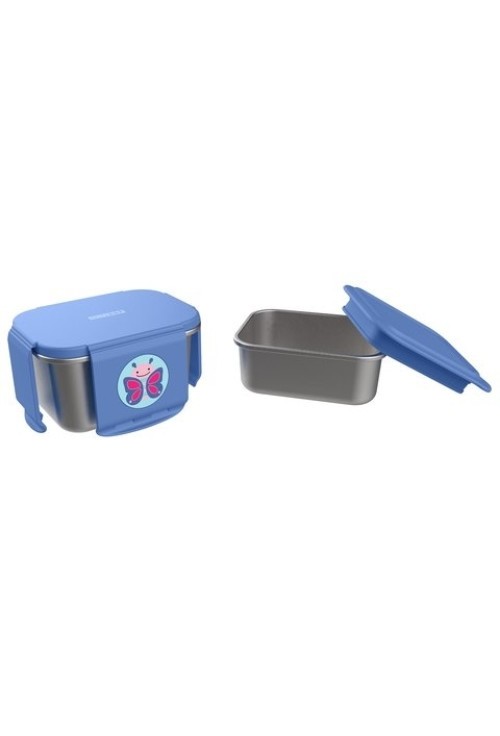 Kit pentru pranz din otel inoxidabil zoo fluture skip hop
