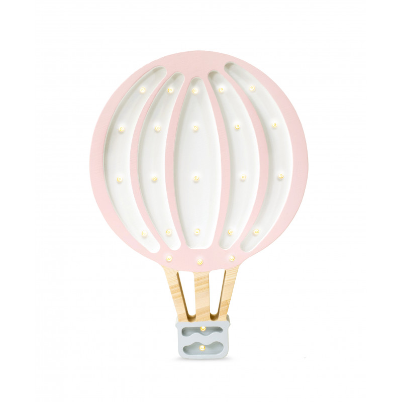 Lampa Little Lights Balon cu aer cald Powder Pink