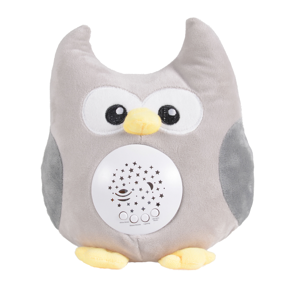 Lampa de veghe Moni din plus cu sunete albe si volum reglabil Friendly Owl - 6