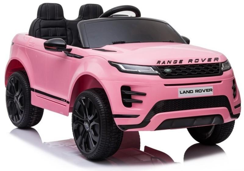 Masina electrica pentru copii Range Rover roz LeanToys 6594 - 4