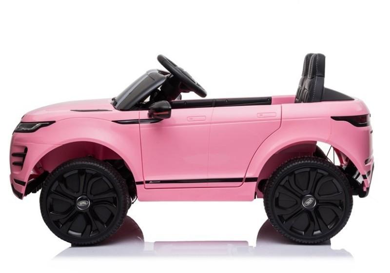 Masina electrica pentru copii Range Rover roz LeanToys 6594 - 3