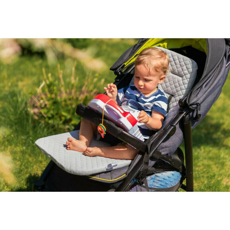 Salteluta universala pentru carucior 32 x 85 cm 100 bumbac panda miminu