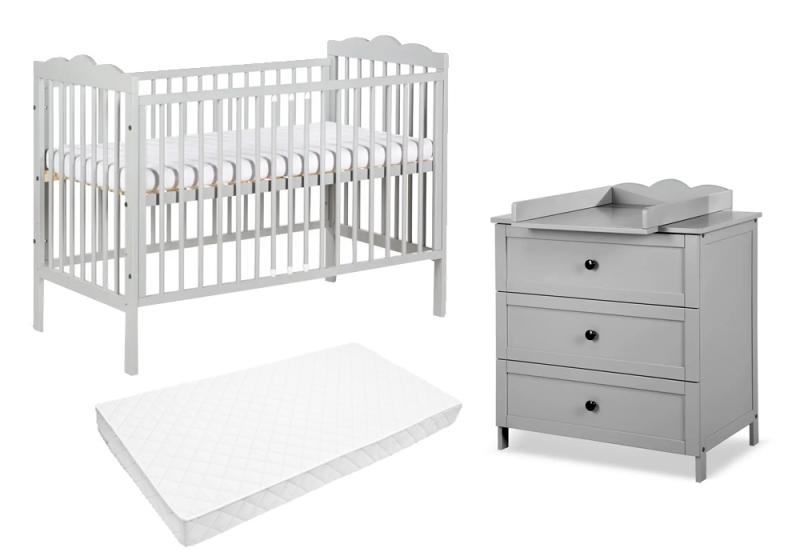 Mobilier camera copii si bebelusi Oliver Grey Klups - 3