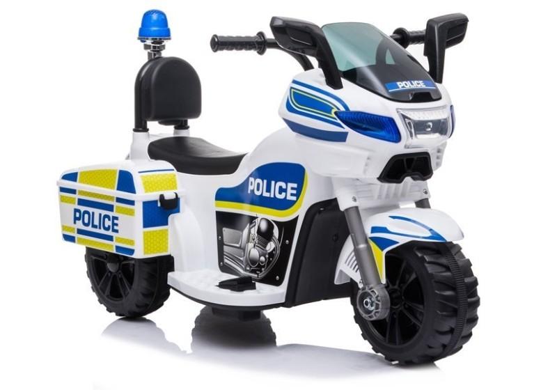 Motocicleta electrica de politie pentru copii TR1912 LeanToys 6577 - 3