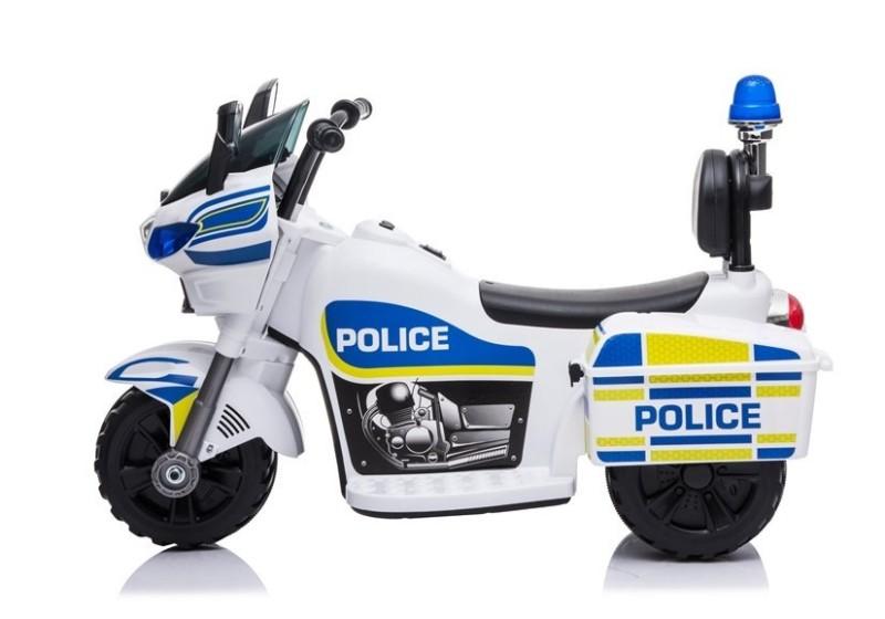 Motocicleta electrica de politie pentru copii TR1912 LeanToys 6577 - 1
