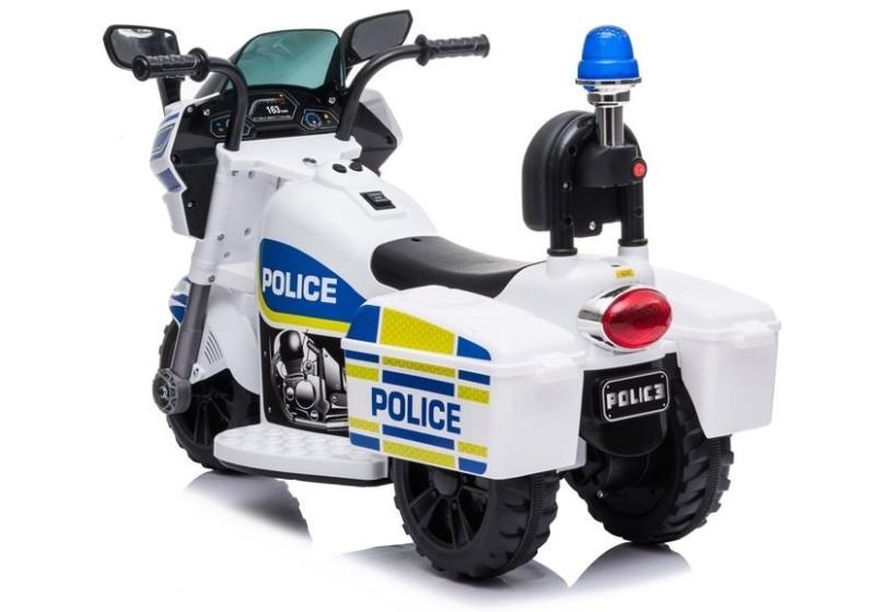 Motocicleta electrica de politie pentru copii TR1912 LeanToys 6577 - 2